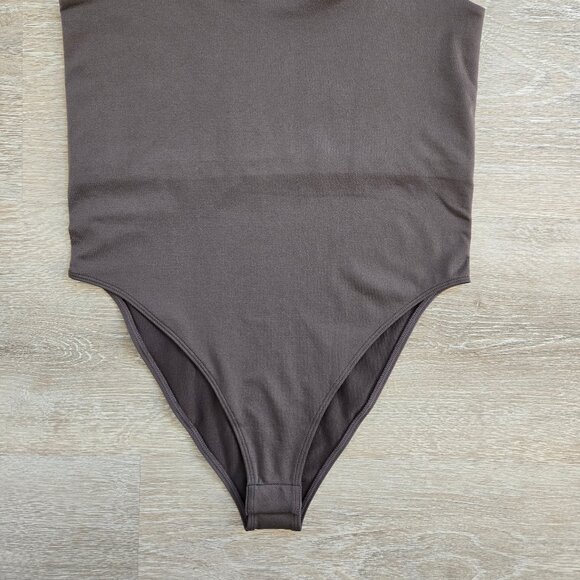 Women's Seamless Tank Bodysuit Light Brown A New Day Size Small New With Tags - Picture 8 of 17